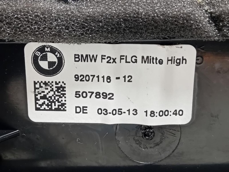 Griglia Condotto ARIA Cruscotto Centrale 920711612 Bmw Serie 2 F23 Cabrio 2014