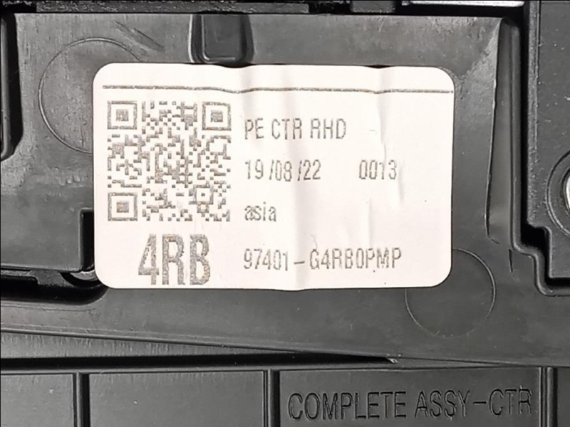 Griglia Condotto ARIA Cruscotto Centrale 97401-G4RB0PMP Hyundai I30 III CW 2020