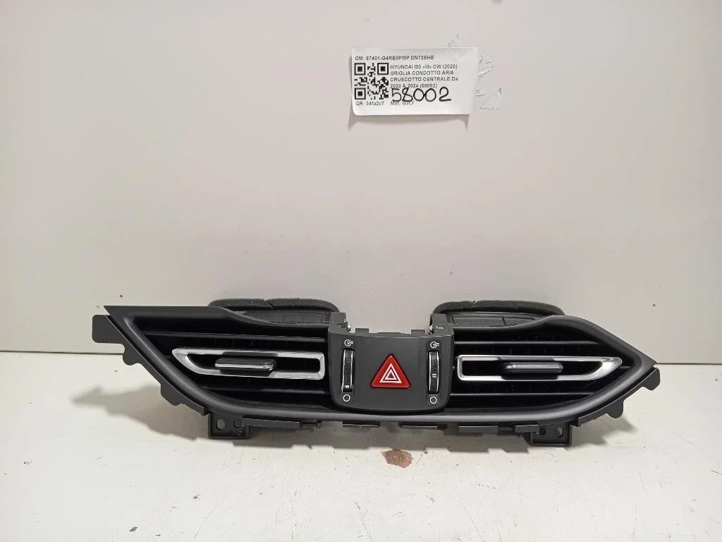 Griglia Condotto ARIA Cruscotto Centrale 97401-G4RB0PMP Hyundai I30 III CW 2020
