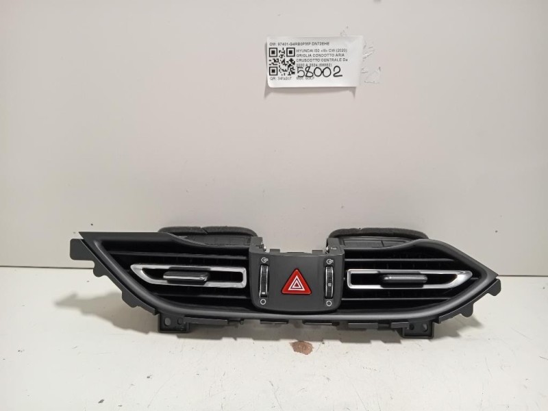 Griglia Condotto ARIA Cruscotto Centrale 97401-G4RB0PMP Hyundai I30 III CW 2020