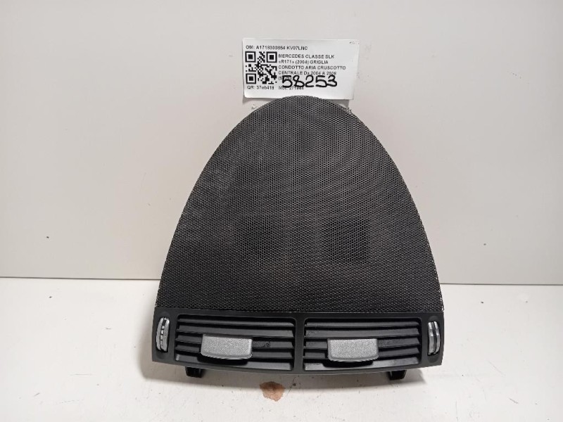 Griglia Condotto ARIA Cruscotto Centrale A1718300854 Mercedes Classe SLK R171 2004