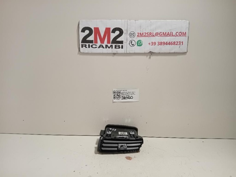 Griglia Condotto ARIA Cruscotto Centrale DX 687504EA0B Nissan Qashqai II 2017