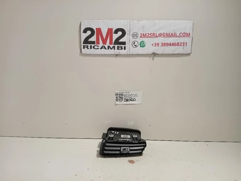 Griglia Condotto ARIA Cruscotto Centrale DX 687504EA0B Nissan Qashqai II 2017
