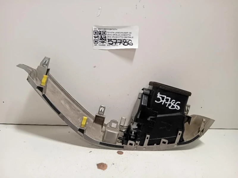 Griglia Condotto ARIA Cruscotto Centrale DX 55011-60010 Toyota Landcruiser 120 2003