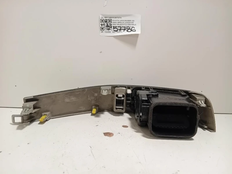 Griglia Condotto ARIA Cruscotto Centrale DX 55011-60010 Toyota Landcruiser 120 2003