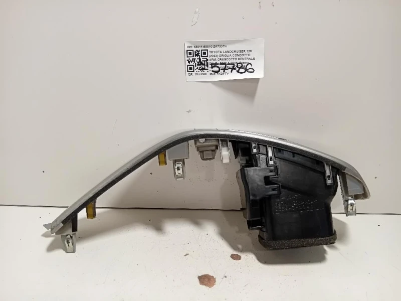 Griglia Condotto ARIA Cruscotto Centrale DX 55011-60010 Toyota Landcruiser 120 2003