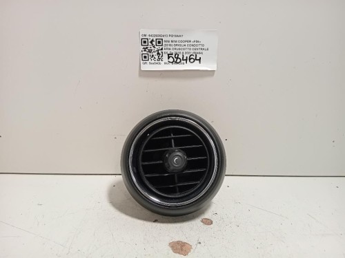 Griglia Condotto ARIA Cruscotto Centrale SX 64229262413 Mini MINI Cooper F56 2018