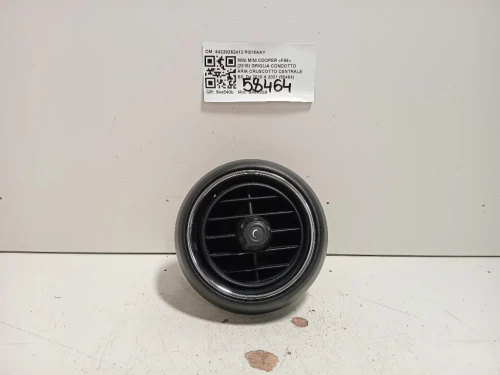 Griglia Condotto ARIA Cruscotto Centrale SX 64229262413 Mini MINI Cooper F56 2018
