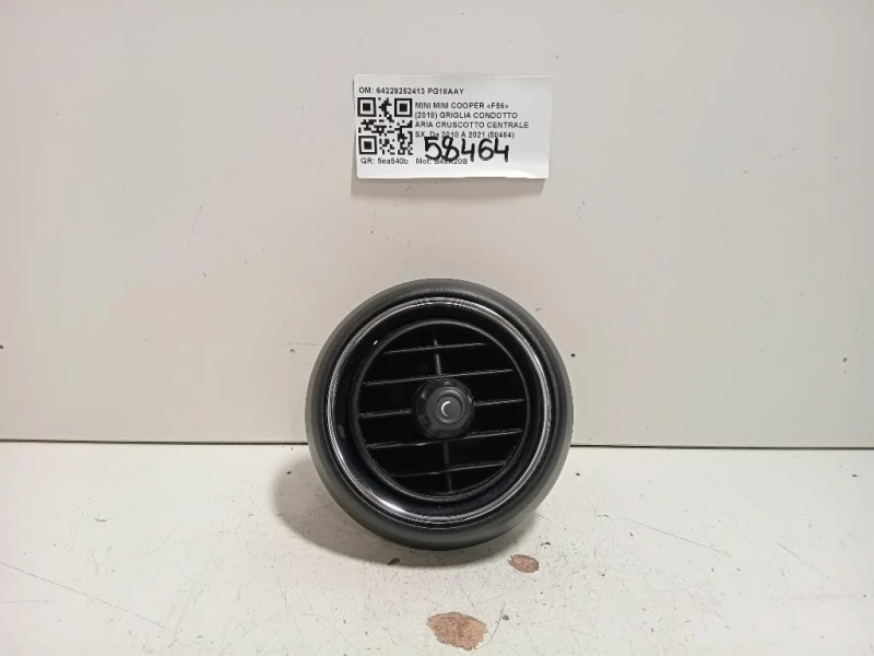 Griglia Condotto ARIA Cruscotto Centrale SX 64229262413 Mini MINI Cooper F56 2018