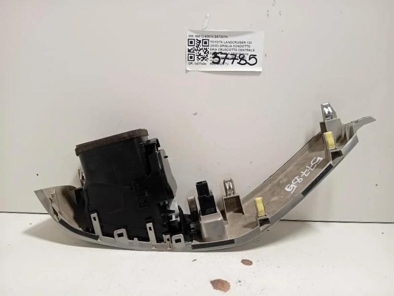 Griglia Condotto ARIA Cruscotto Centrale SX 55012-60010 Toyota Landcruiser 120 2003