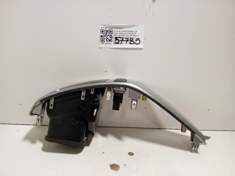 Griglia Condotto ARIA Cruscotto Centrale SX 55012-60010 Toyota Landcruiser 120 2003