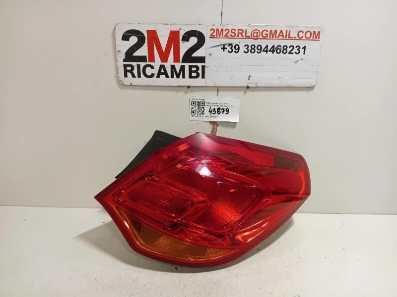Fanale POST DX 13306459 Opel Astra J 2012