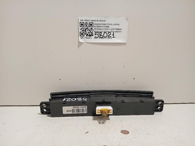 Interruttore Segnalatore LUCE Freno MANO 85201-35000 Ssangyong Tivoli 2015