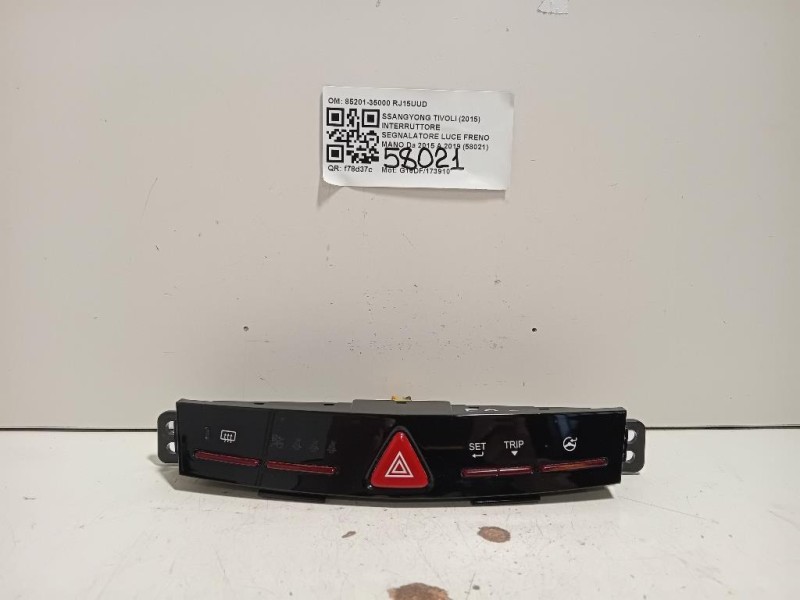 Interruttore Segnalatore LUCE Freno MANO 85201-35000 Ssangyong Tivoli 2015