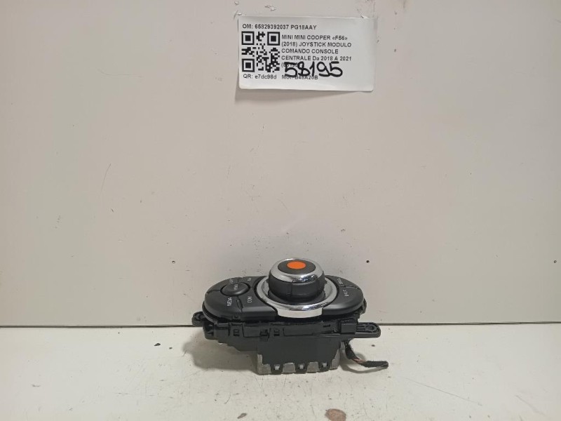 Joystick Modulo Comando Console Centrale 65829392037 Mini MINI Cooper F56 2018