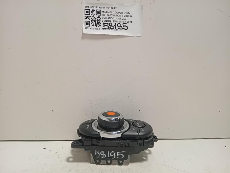 Joystick Modulo Comando Console Centrale 65829392037 Mini MINI Cooper F56 2018