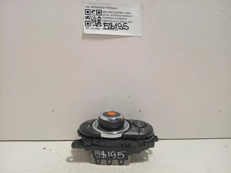 Joystick Modulo Comando Console Centrale 65829392037 Mini MINI Cooper F56 2018