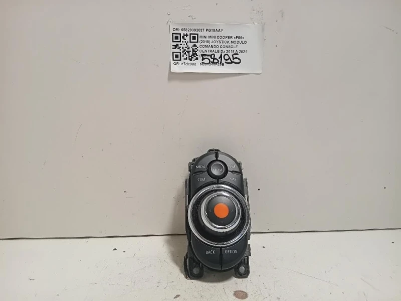 Joystick Modulo Comando Console Centrale 65829392037 Mini MINI Cooper F56 2018