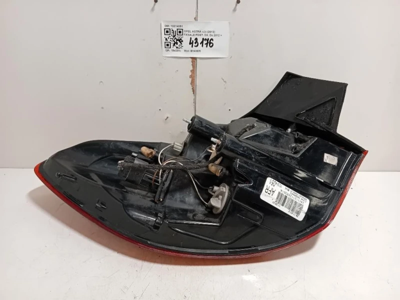 Fanale POST DX 13314051 Opel Astra J 2012