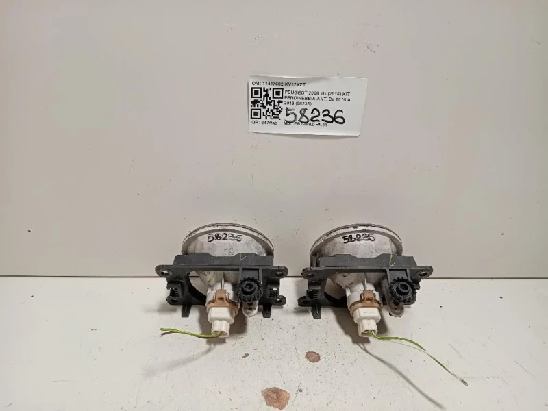 KIT Fendinebbia ANT 11417682 Peugeot 2008 I 2016