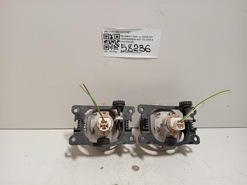 KIT Fendinebbia ANT 11417682 Peugeot 2008 I 2016