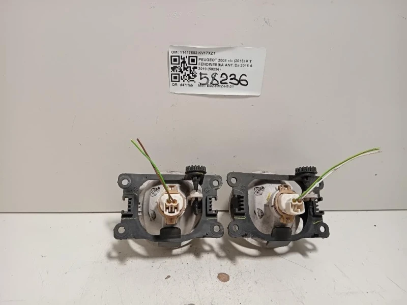 KIT Fendinebbia ANT 11417682 Peugeot 2008 I 2016