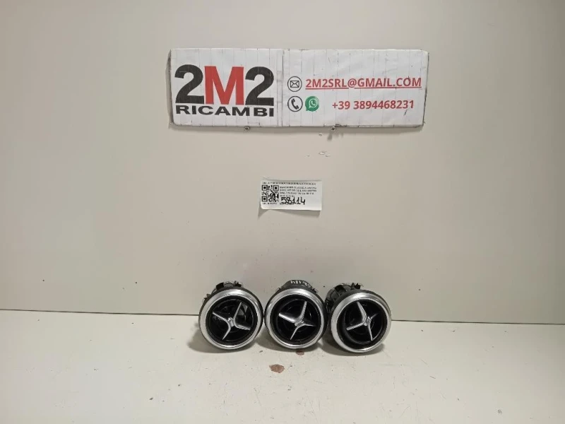 KIT Griglie Condotto ARIA Cruscotto A1768300354A1768300354A1768300354 Mercedes Classe A W176 2013