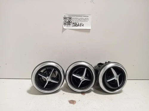 KIT Griglie Condotto ARIA Cruscotto A1768300354A1768300354A1768300354 Mercedes Classe A W176 2013