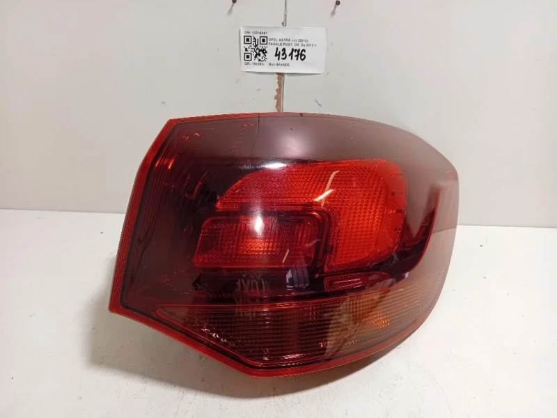 Fanale POST DX 13314051 Opel Astra J 2012