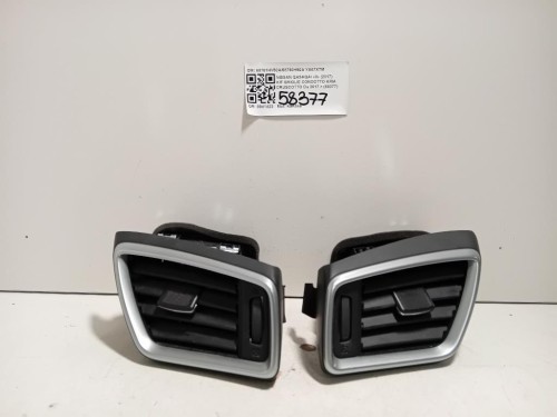 KIT Griglie Condotto ARIA Cruscotto 68761HV50A68760H50A Nissan Qashqai II 2017