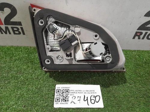 Fanale POST DX 495056087 Opel Astra J SW 2010
