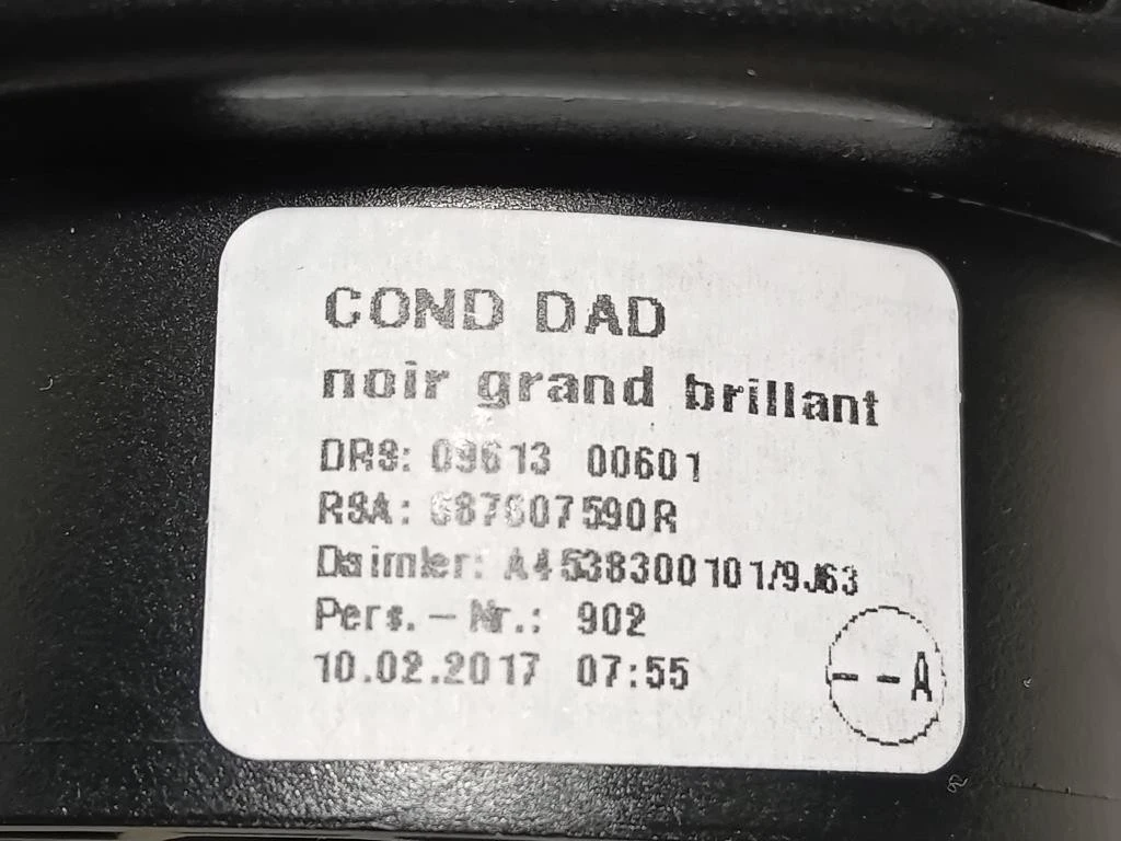 KIT Griglie Condotto ARIA Cruscotto 687607590R Smart Forfour 453 2015