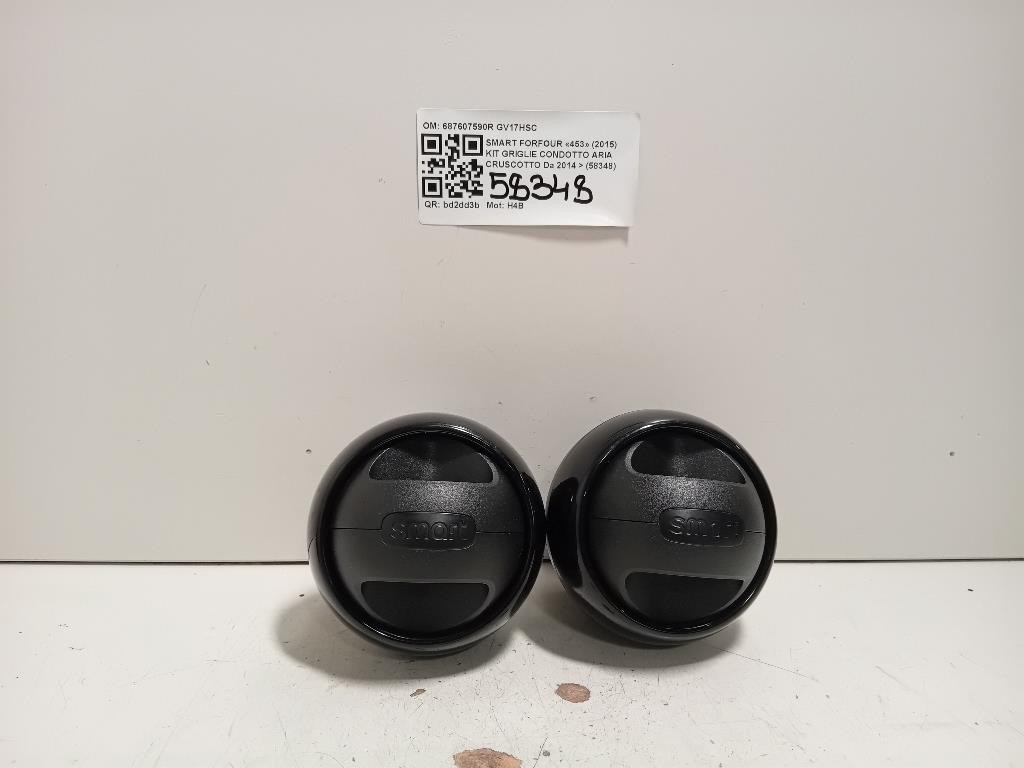 KIT Griglie Condotto ARIA Cruscotto 687607590R Smart Forfour 453 2015