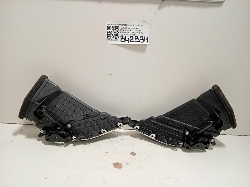 KIT Griglie Condotto ARIA Cruscotto Centrale 97410-3Z00097420-3Z000 Hyundai I40 2012