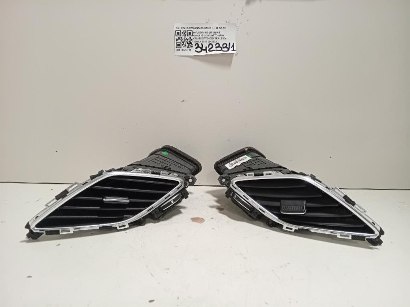 KIT Griglie Condotto ARIA Cruscotto Centrale 97410-3Z00097420-3Z000 Hyundai I40 2012