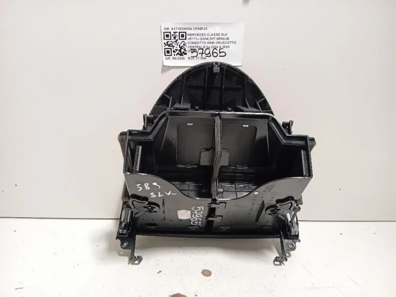KIT Griglie Condotto ARIA Cruscotto Centrale A1718300854 Mercedes Classe SLK R171 2004