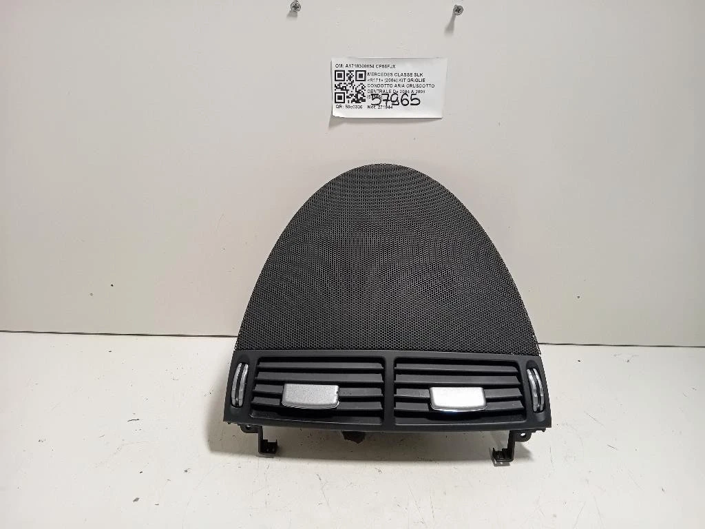 KIT Griglie Condotto ARIA Cruscotto Centrale A1718300854 Mercedes Classe SLK R171 2004