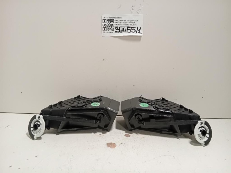 KIT Griglie Condotto ARIA Cruscotto Centrale 2279258322792582 Opel Insignia A 2009