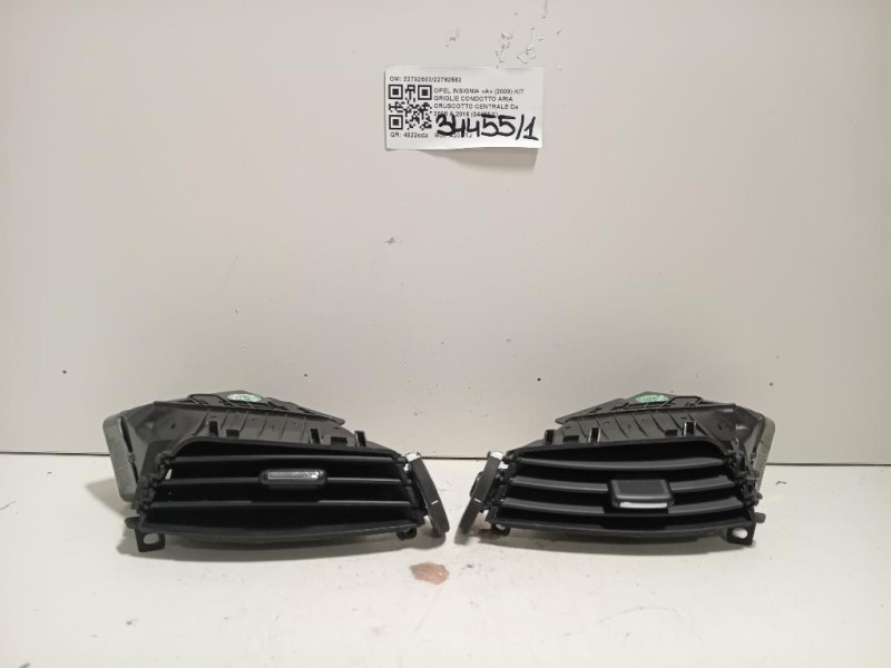 KIT Griglie Condotto ARIA Cruscotto Centrale 2279258322792582 Opel Insignia A 2009
