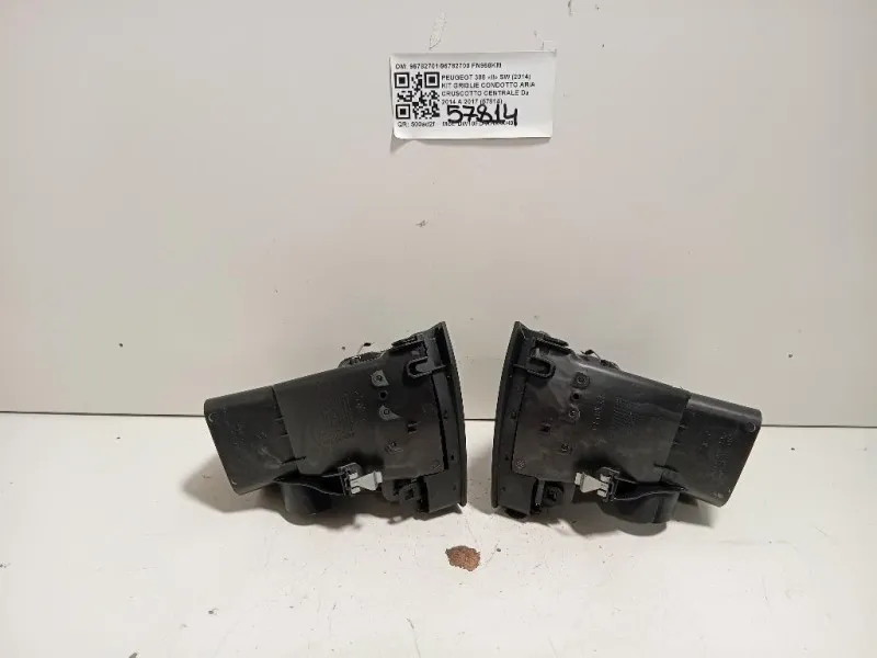 KIT Griglie Condotto ARIA Cruscotto Centrale 9678270196782700 Peugeot 308 II SW 2014