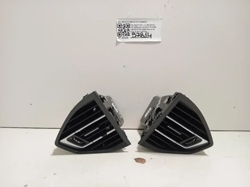 KIT Griglie Condotto ARIA Cruscotto Centrale 9678270196782700 Peugeot 308 II SW 2014