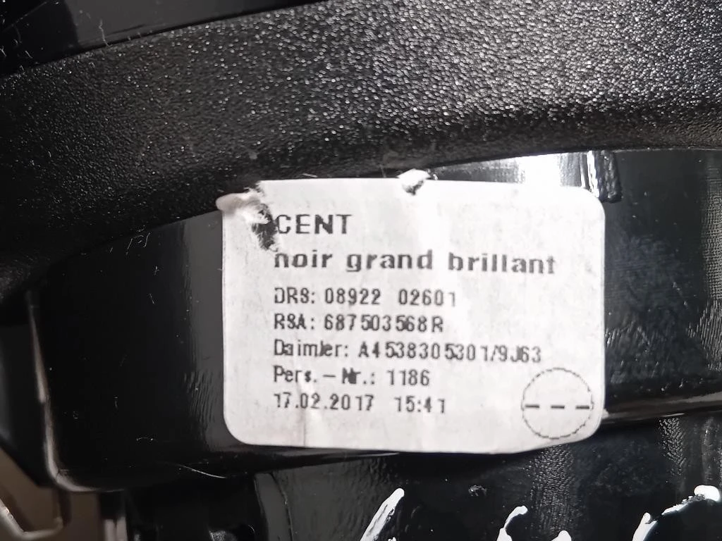 KIT Griglie Condotto ARIA Cruscotto Centrale 687503568R Smart Forfour 453 2015