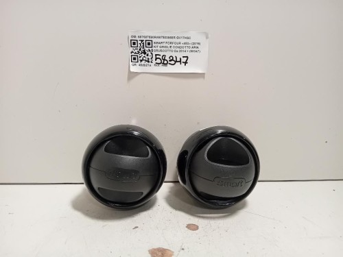 KIT Griglie Condotto ARIA Cruscotto Centrale 687503568R Smart Forfour 453 2015