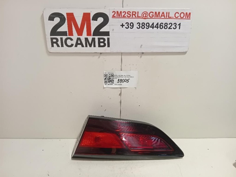 Fanale POST DX 39032993 Opel Astra K 2016