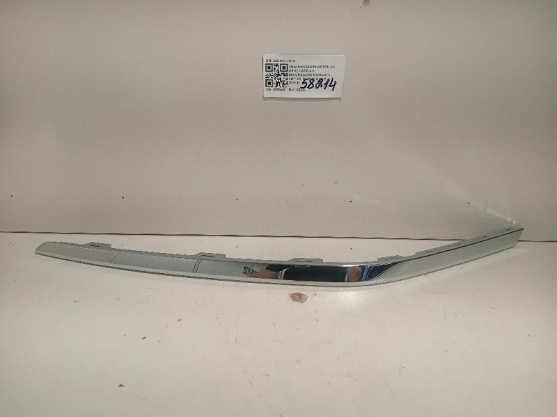 Listello Decorazione Paraurti ANT SX 3D0807717G Volkswagen Phaeton II 2010