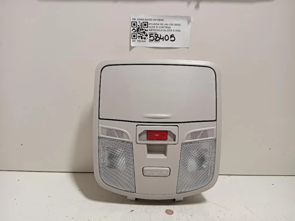 LUCE DI Cortesia Abitacolo 92800-G4100 Hyundai I30 III CW 2020