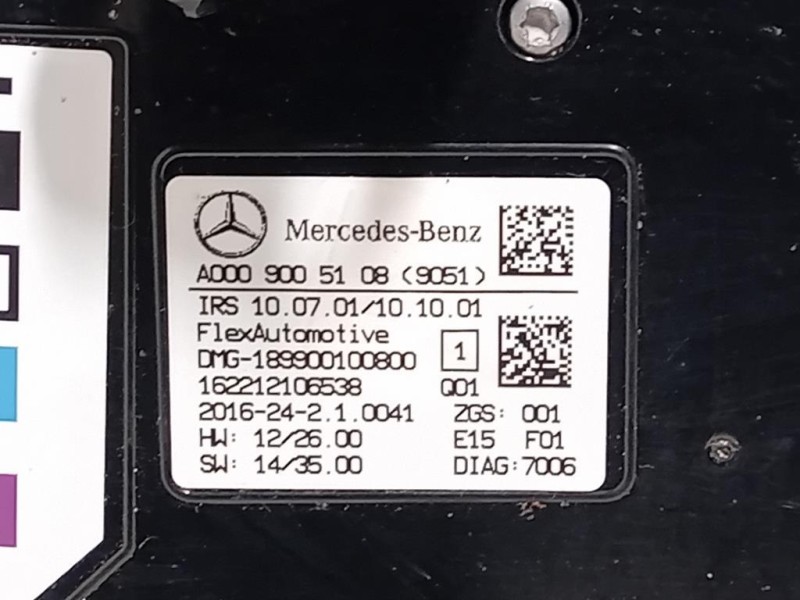 LUCE DI Cortesia Abitacolo A0009005108 Mercedes Classe A W176 2015