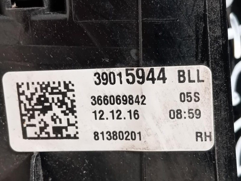 Fanale POST DX 39015944 Opel Astra K 2016