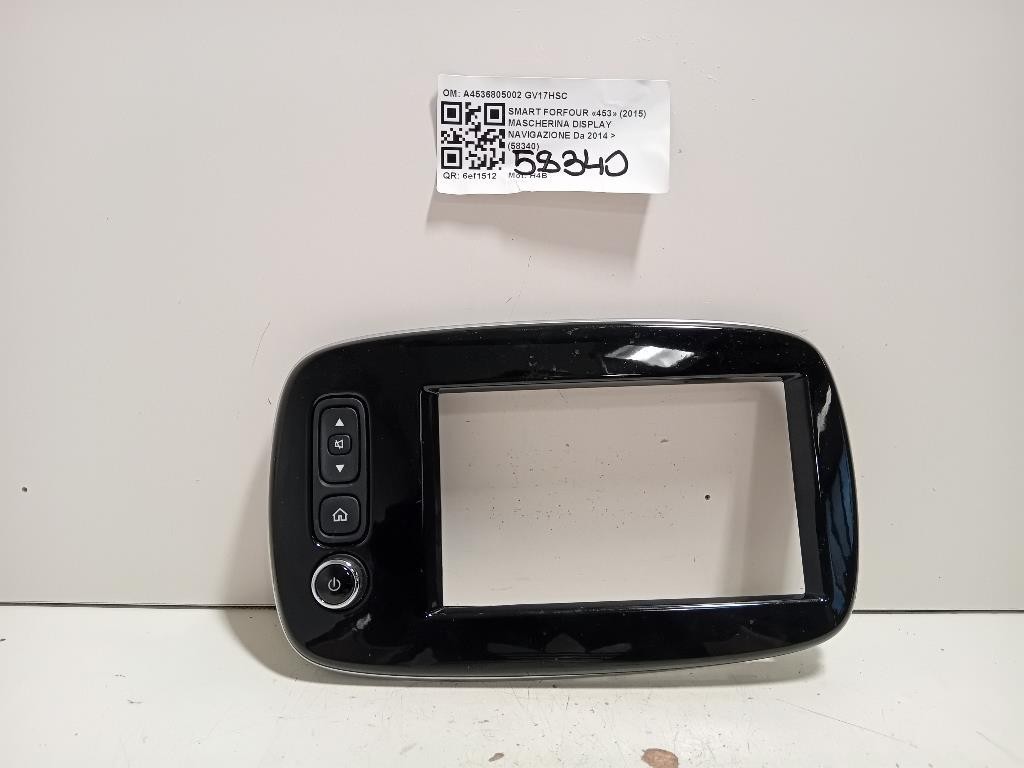 Mascherina Display Navigazione A4536805002 Smart Forfour 453 2015