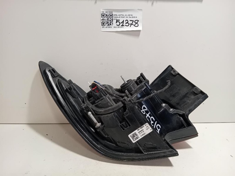 Fanale POST DX 39015944 Opel Astra K 2016